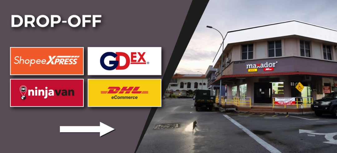 ECOMMERCE SHIPMENTS DROP OFF POINT TELUK INTAN