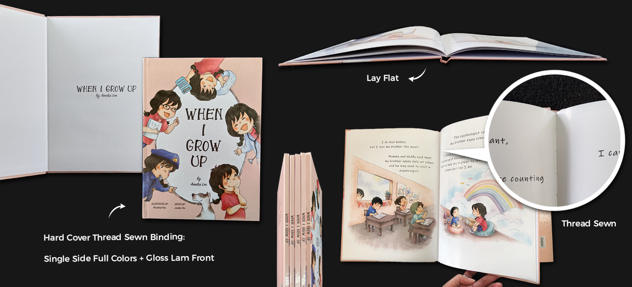 HARDCOVER LAYFLAT BOOKLET