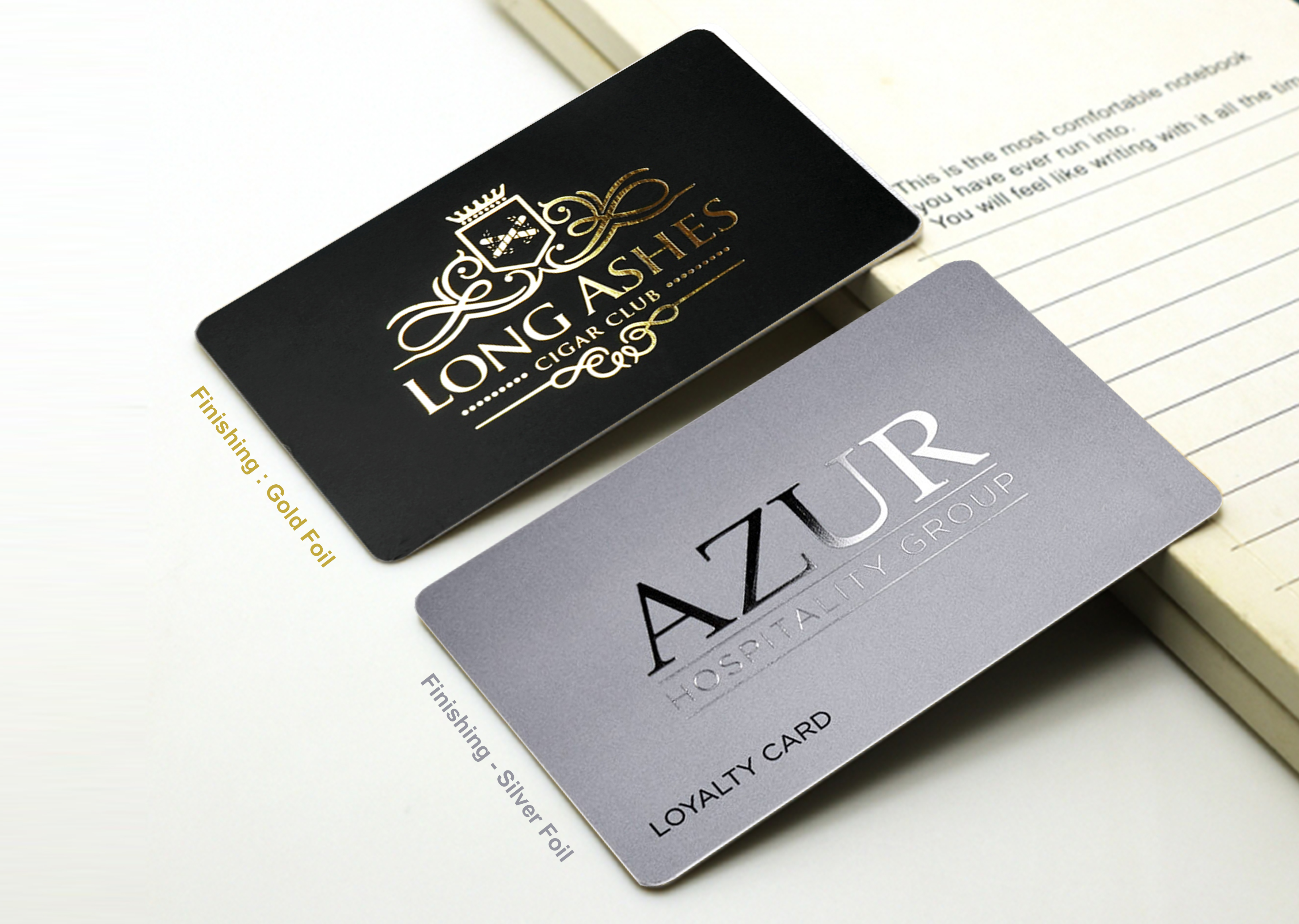 PVC Card & Member Card Finishing Options