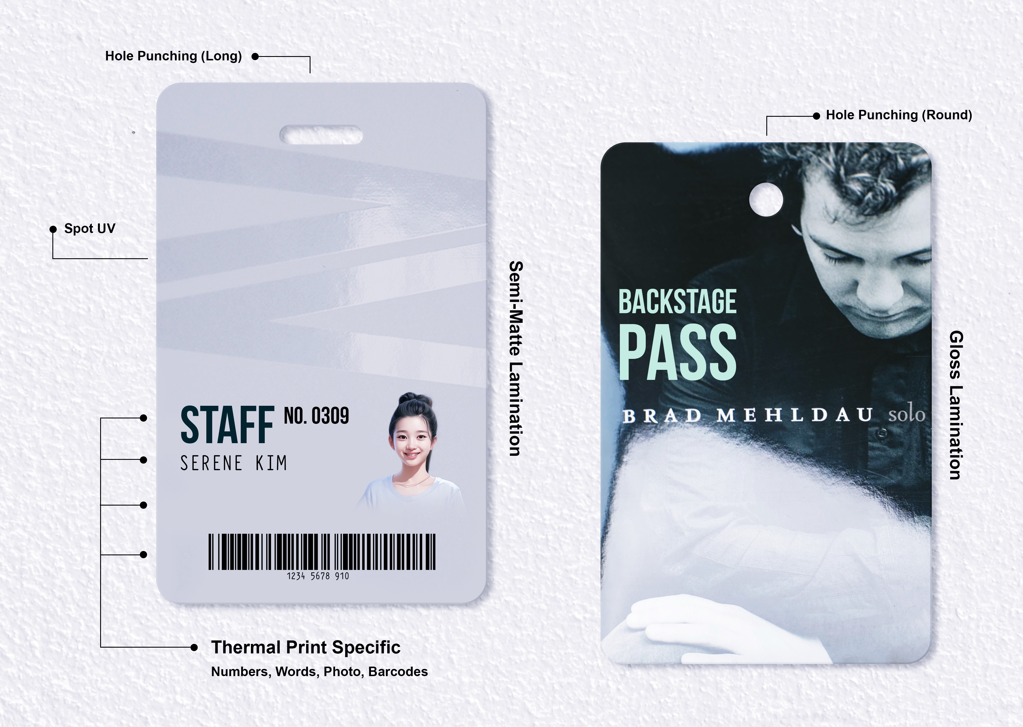 PVC Card & Member Card Finishing Options