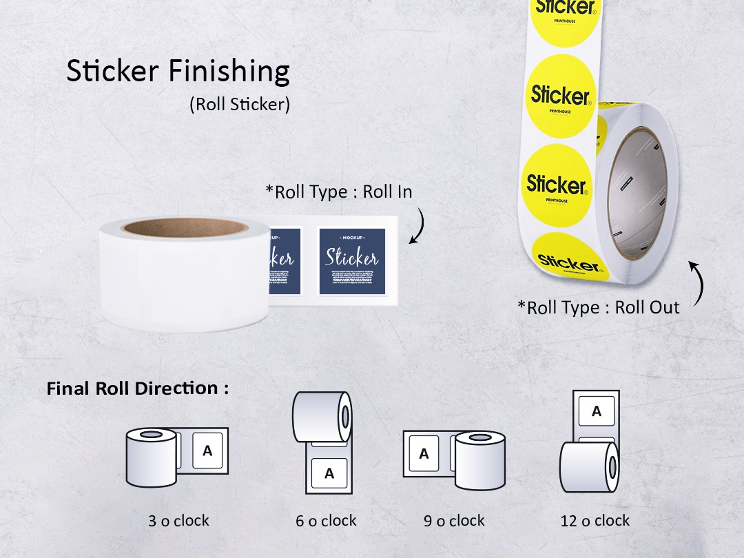 ROLL FORM STICKER