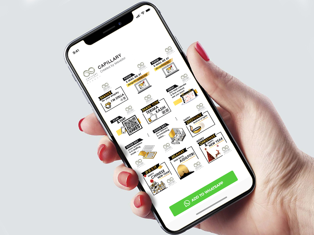 Customized WhatsApp Stickers for Company Sample 2