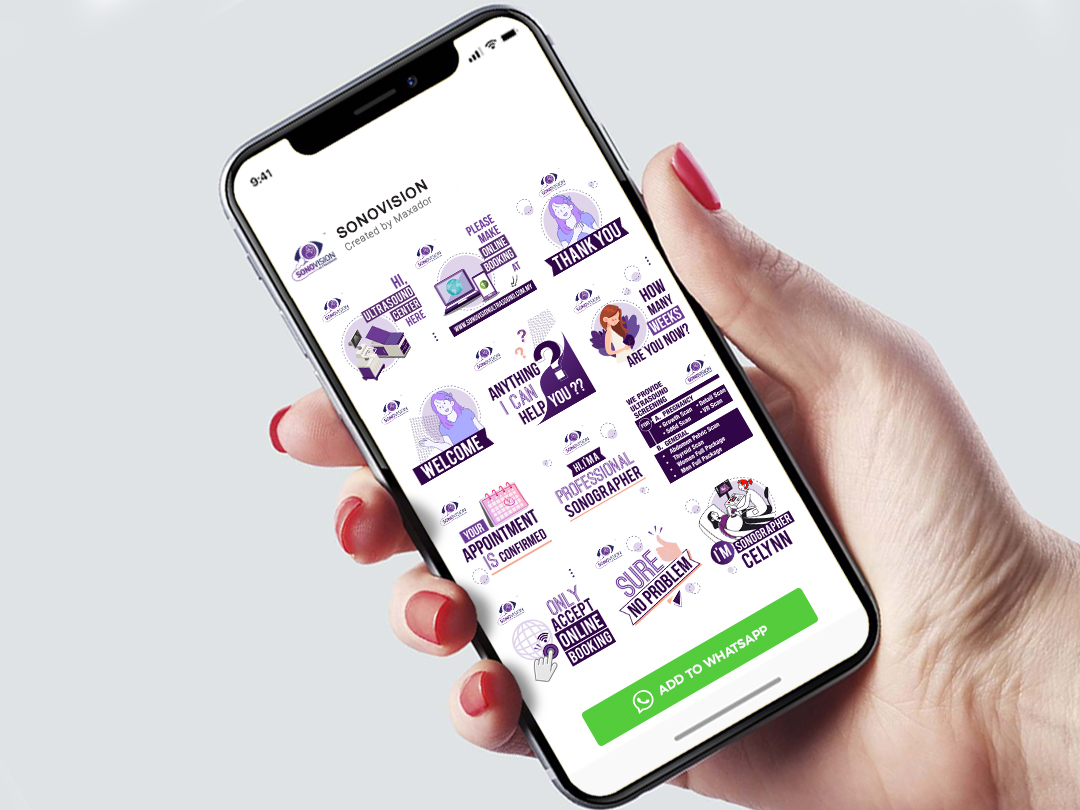 Customized WhatsApp Stickers for Company Sample 3